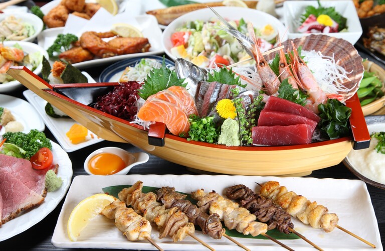 大人数の宴会でも美味しい料理を楽しめます | 新小岩の居酒屋なら低温調理料理の個室居酒屋 酔一 新小岩店
